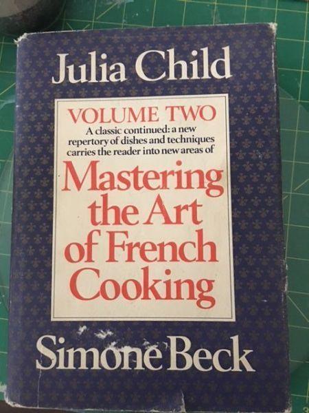 Vintage Julia Child French Cooking Books