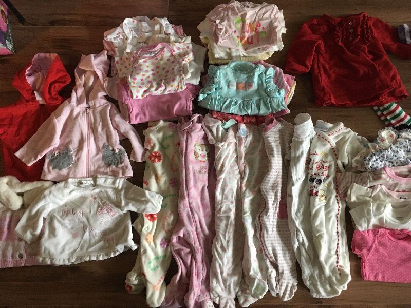 Infant/Baby girl Clothing lot