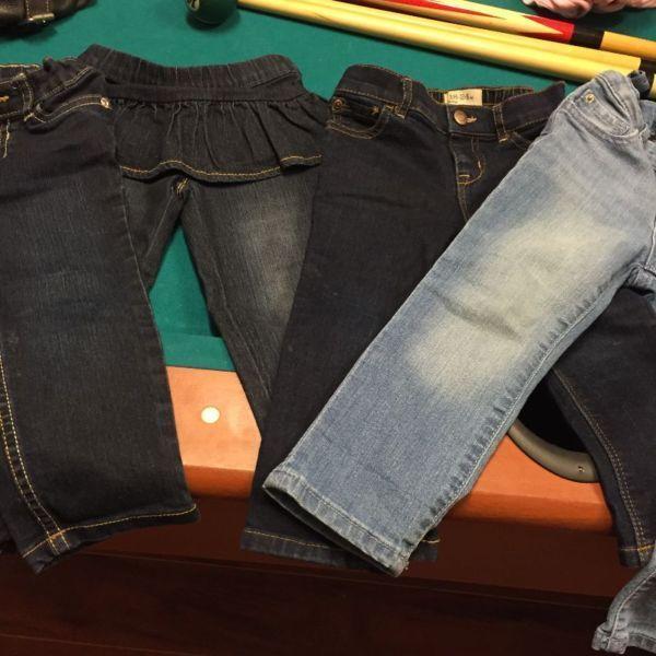 12-18M - 2T Girls Jeans