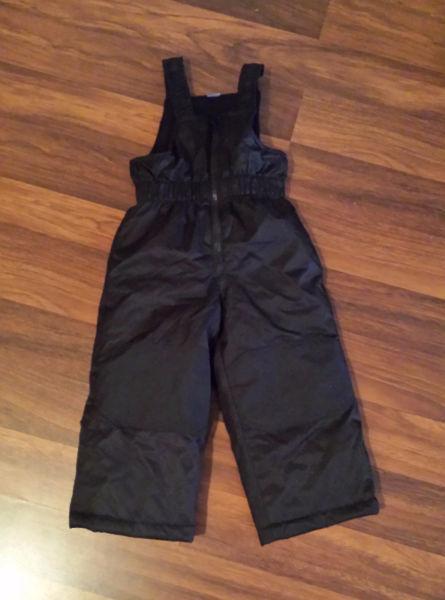 Size 2T toddler snow pants - Only used for one week