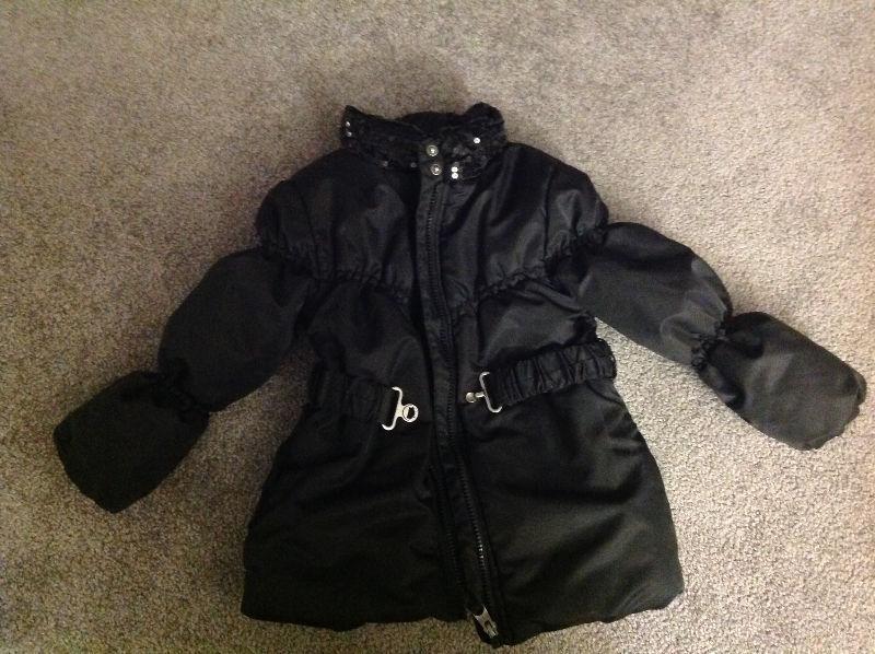 Girls winter jacket xs(4)
