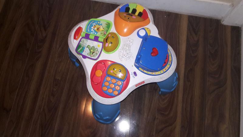 fisher price toy french and english