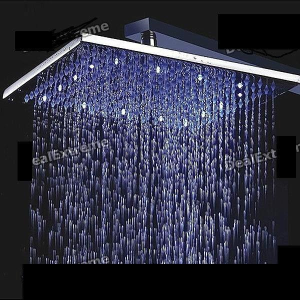 12inch LED Color Changing Square Shower Head *NEW*