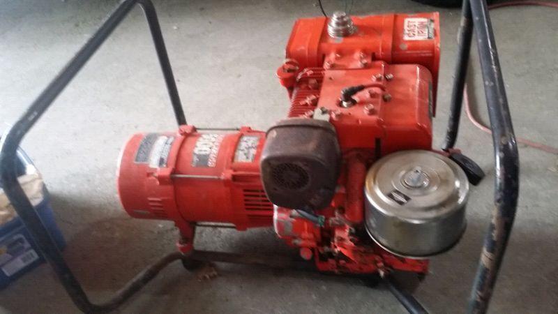 5000w generator 120v and 240v, commercial grade!