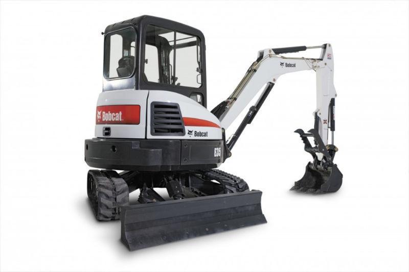 Bobcats and Excavators for Rent. FREE delivery & pick up