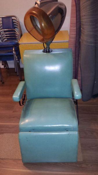 Vintage Retro 1950s hairdryer chair still Works!!