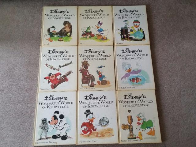 1973 Disney's Wonderful World of Knowledge Set