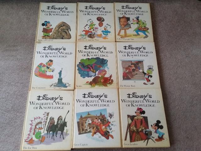 1973 Disney's Wonderful World of Knowledge Set