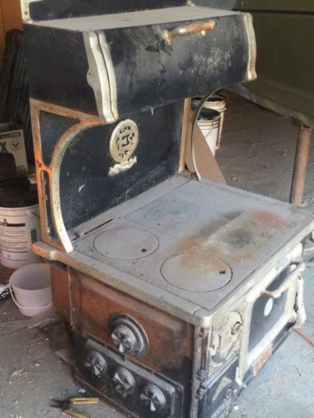 Old fashioned cook stove