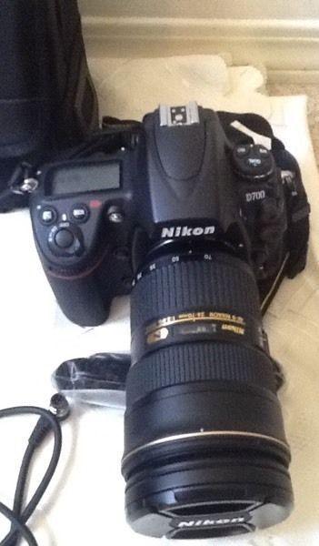 Nikon D700 + AF-S NIKKOR 24-70 Lens + Accessories
