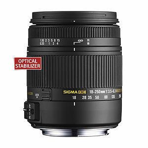 SIGMA 18-250MM F3.5-6.3 DC MACRO OS HSM LENS FOR SIGMA MOUNT