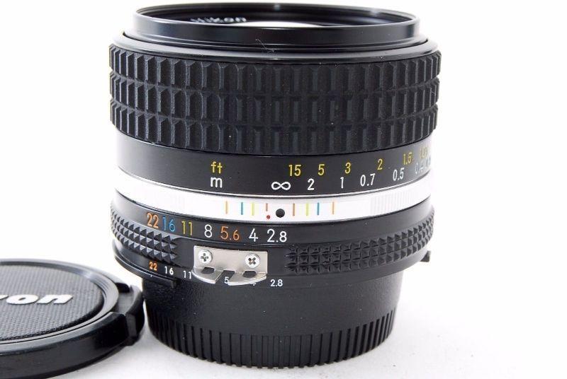 Nikon 28mm F2.8 AI-S Lens - Super Sharp