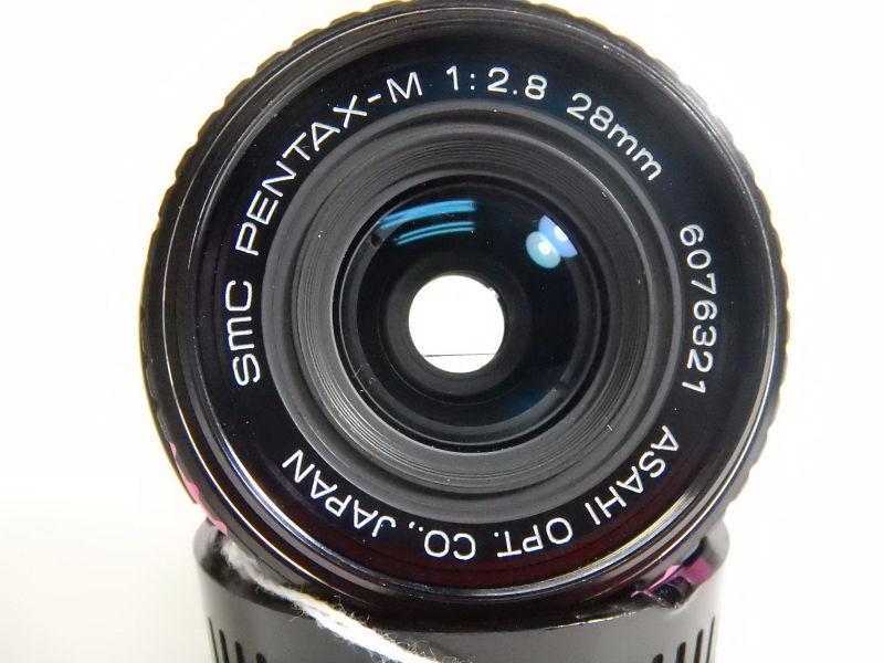 SMC Pentax 28mm f2.8 wide angle lens