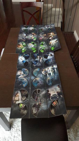 All 6 Seasons of Lost, 37 Disc Set DVD - $50