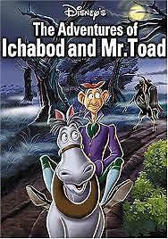 Ichabod Crane and Mr Toad, Disney DVD new