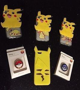 Aweome Iphone 6 / 6S Pokemon case and iRing