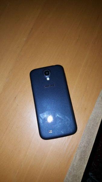 Samsung S4 with charger & hard cover