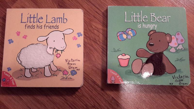 Set of 2 Touch &Feel Toddler Books