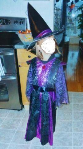 6T Witch Costume with Hat