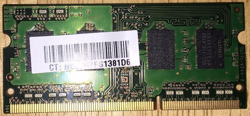 RAM 2GB DDR3 1600 MHz (M471B5773DH0)