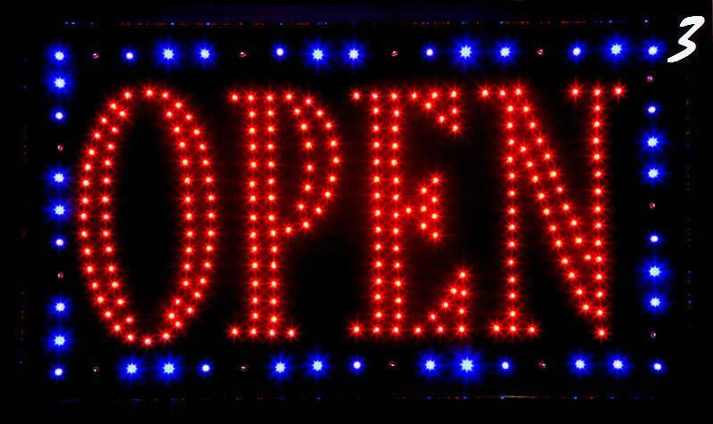 LED OPEN SIGN 19