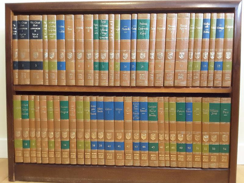 Britannica Great Books - 54 Volumes, 1952 edition