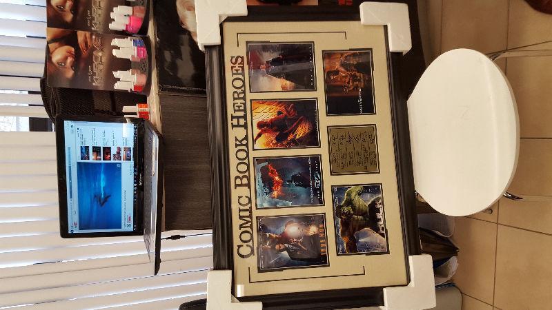 Collectible Comic Book Heroes picture frame