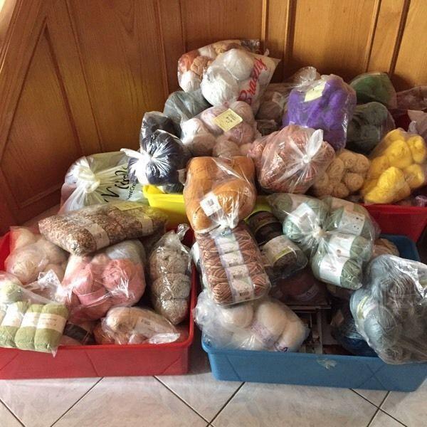 Yarn Sale (garage/moving)