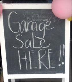 Garage sale Southside