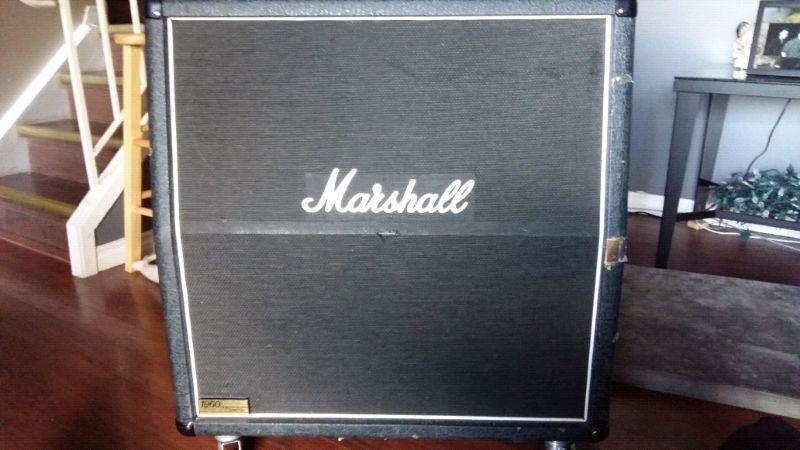 Reduced Price! Marshall 1960AC 100w Cabinet. 4×12