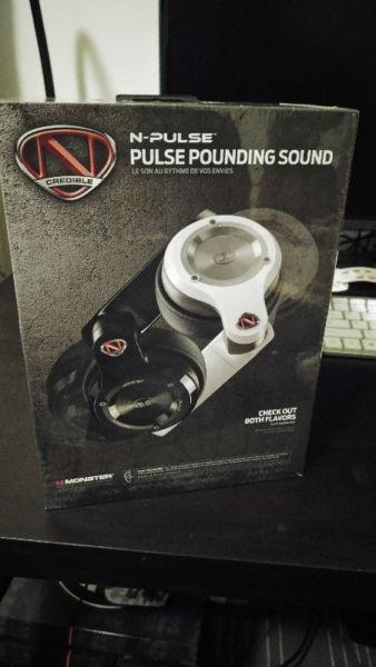 Brand new Monster N-Pulse headphones