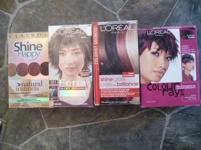 Various Hair Color and Shine -$20