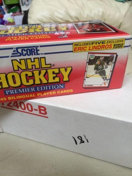Brand new in box hockey cards