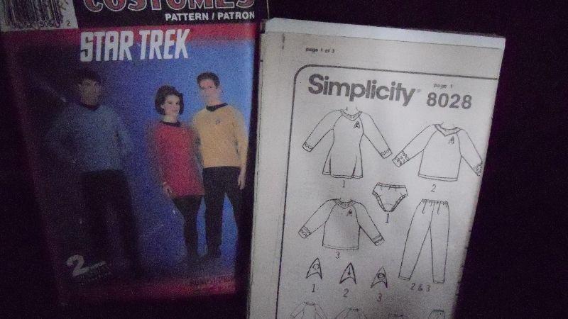 Star Trek (original) sewing pattern by Simplicity