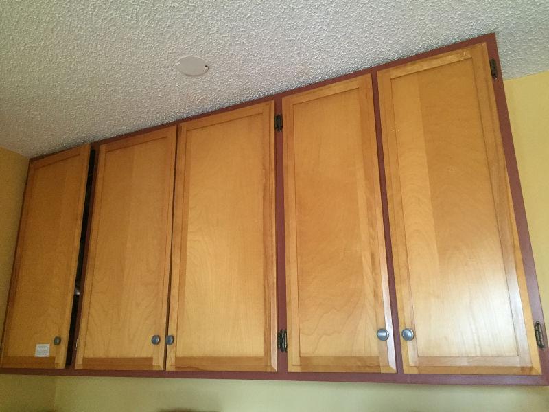 Real Wood Cupboards