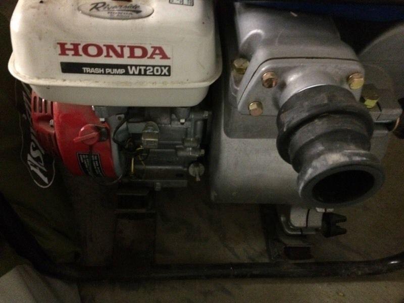 Honda WT20X Trash Pump