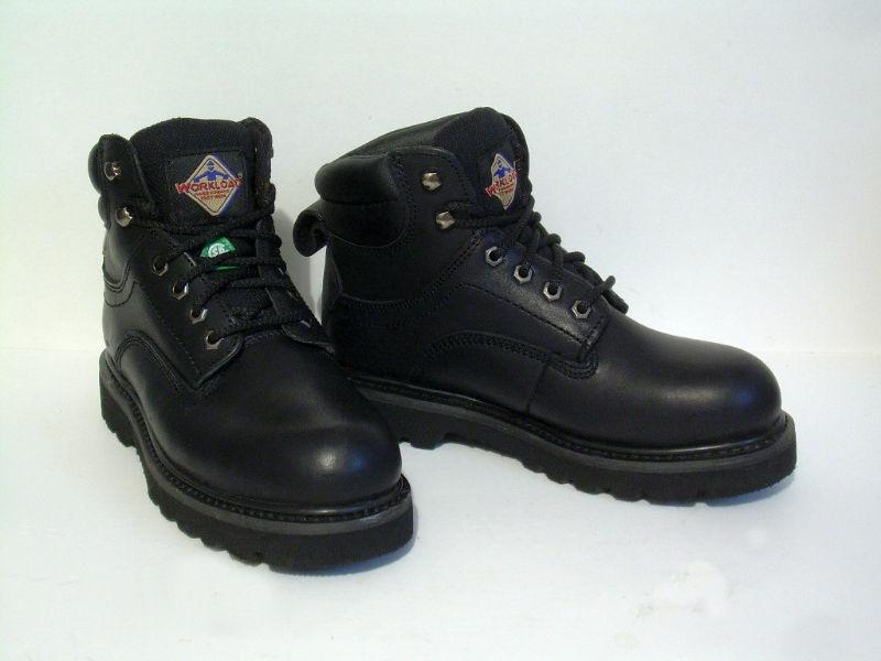 CSA Steel Toe Oil & Shock Resistant Leather - Size 7 EE