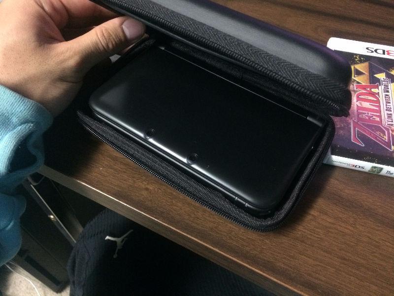 9/10 New Black Nintendo 3DS XL