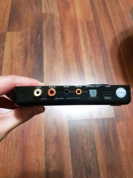 Creative External Soundcard