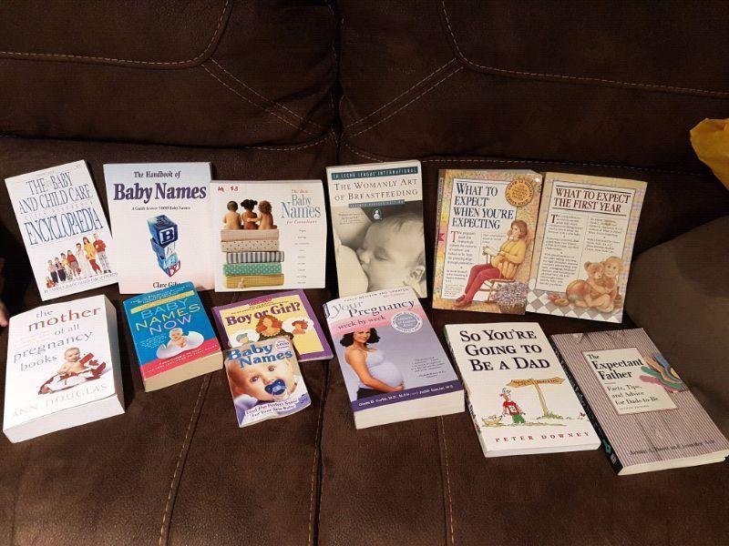 Awesome pregnancy and baby name books