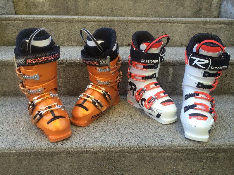 Rossi ski race boots