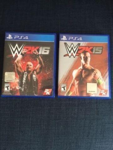 Sony PS4 Game Bundle: WWE 2K15 & 2K16
