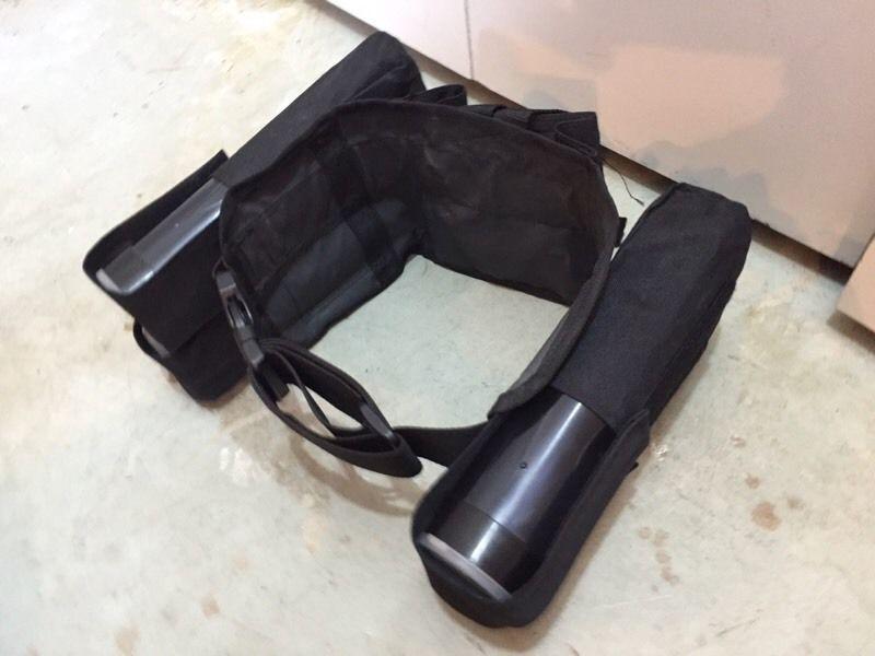 Paintball belt with 4 refills