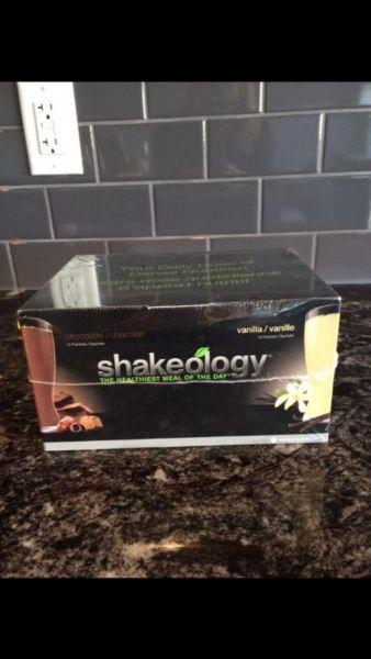 Unopened box of shakeology