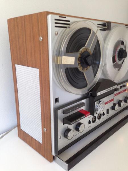 READ - Vintage Telefunken Stereo Magnetophon 204 Reel To Reel