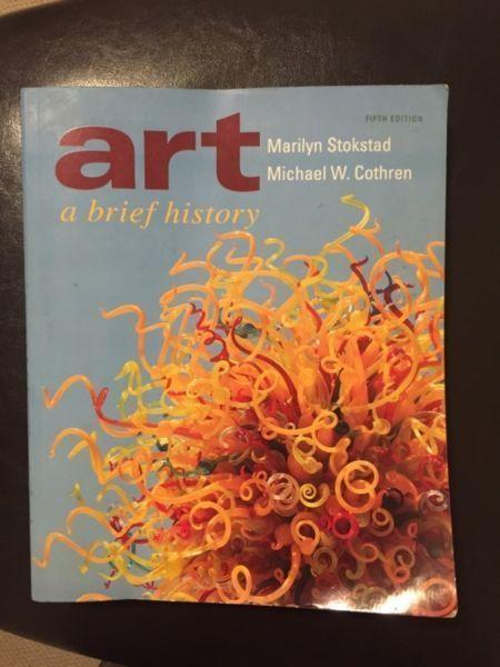 Art: A Brief History Textbook Fifth Edition