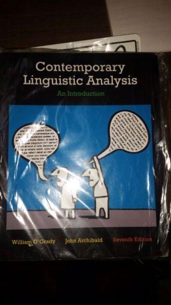 Contemporary Linguistic Analysis (An Introduction)