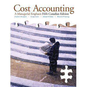 Cost Accounting 5th edition