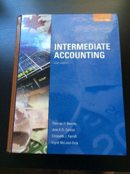 Intermediate Financial Accounting II 6th Edition