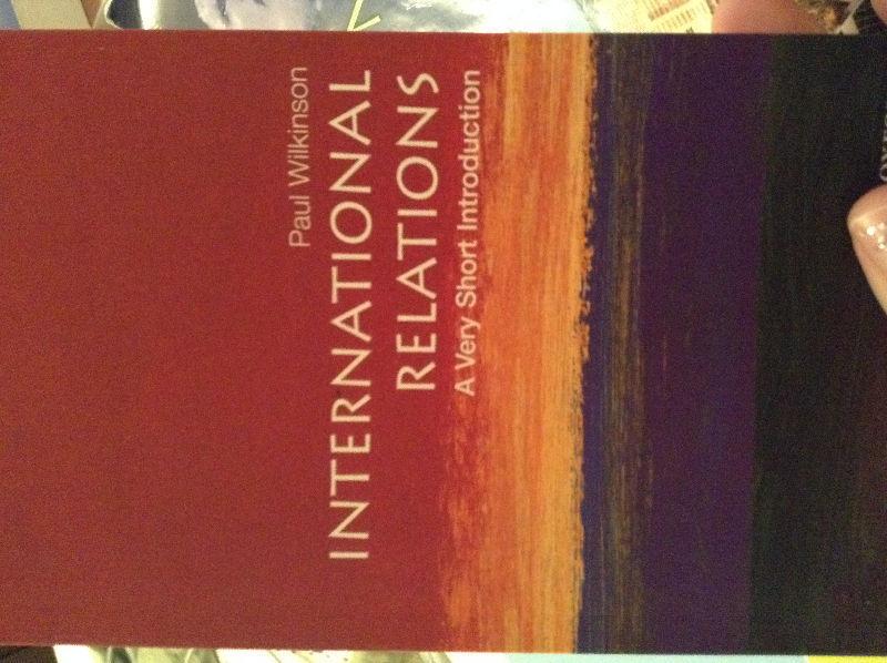 International Relations, A Very Short Introduction
